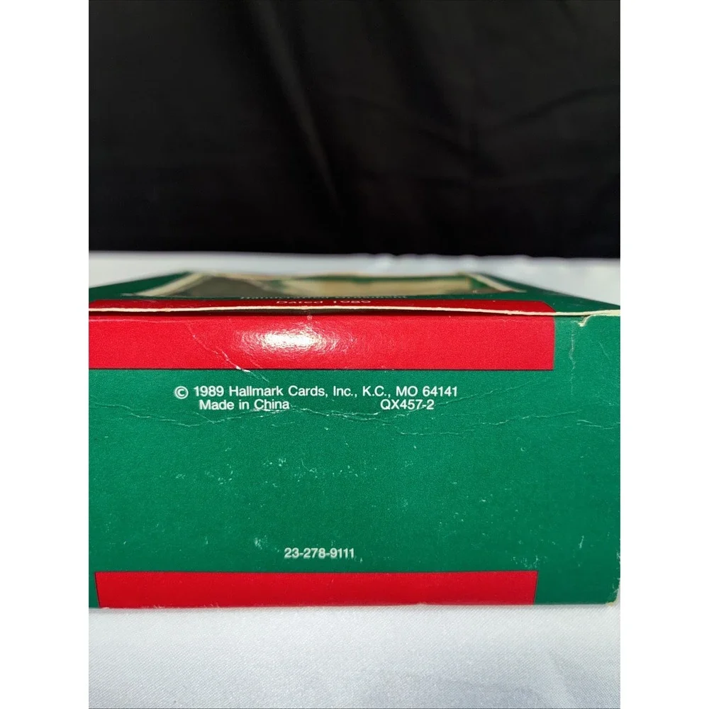 Vintage 1989 Hallmark Frosty Friends Christmas Ornament 10th In Series QX457-2